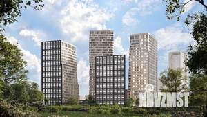 2-к квартира, строящийся дом, 61м2, 6/30 этаж