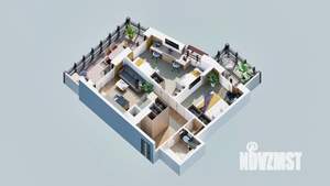 2-к квартира, вторичка, 61м2, 5/23 этаж