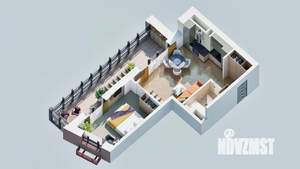 1-к квартира, вторичка, 47м2, 10/23 этаж