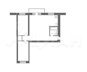 3-к квартира, вторичка, 57м2, 5/6 этаж