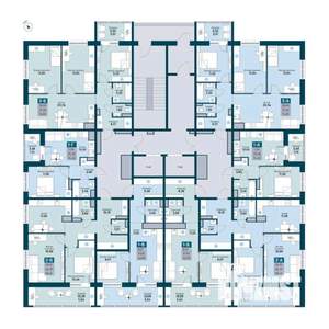 1-к квартира, вторичка, 34м2, 9/19 этаж