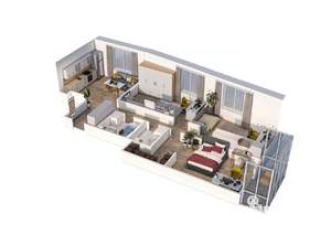 3-к квартира, вторичка, 93м2, 2/23 этаж