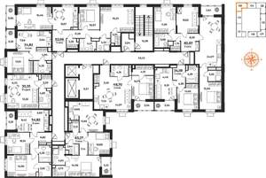 2-к квартира, вторичка, 49м2, 3/10 этаж