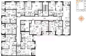 2-к квартира, вторичка, 49м2, 9/10 этаж