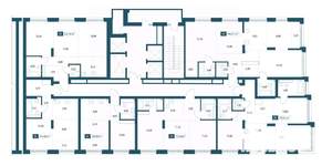 1-к квартира, вторичка, 42м2, 16/25 этаж