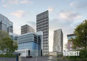 3-к квартира, строящийся дом, 60м2, 13/30 этаж