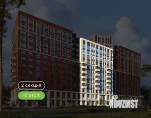 2-к квартира, вторичка, 64м2, 10/12 этаж