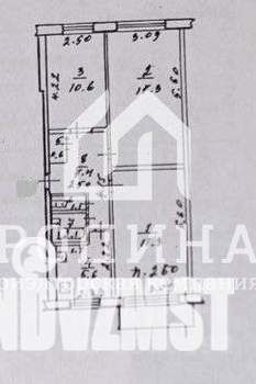 3-к квартира, вторичка, 63м2, 5/5 этаж