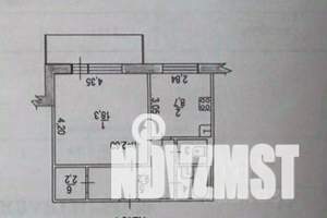 1-к квартира, вторичка, 42м2, 9/10 этаж