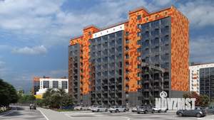1-к квартира, строящийся дом, 35м2, 5/10 этаж