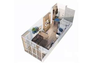 1-к квартира, вторичка, 20м2, 9/23 этаж