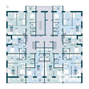 2-к квартира, вторичка, 65м2, 9/19 этаж