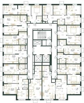 1-к квартира, вторичка, 37м2, 20/24 этаж