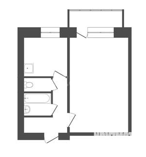1-к квартира, вторичка, 34м2, 9/9 этаж