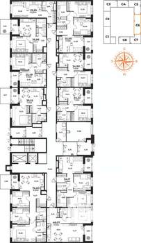 1-к квартира, вторичка, 40м2, 1/10 этаж