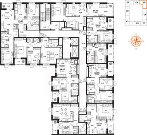 2-к квартира, вторичка, 48м2, 8/10 этаж