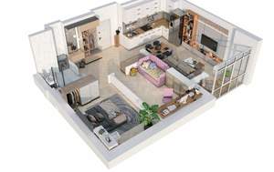 2-к квартира, вторичка, 64м2, 15/23 этаж