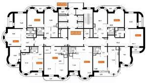 1-к квартира, вторичка, 49м2, 12/25 этаж