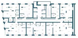 2-к квартира, вторичка, 55м2, 21/25 этаж