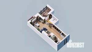 1-к квартира, вторичка, 37м2, 10/23 этаж