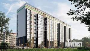 2-к квартира, строящийся дом, 40м2, 2/8 этаж