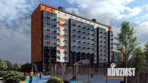 1-к квартира, строящийся дом, 35м2, 5/10 этаж