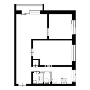 3-к квартира, вторичка, 52м2, 3/5 этаж