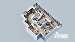 2-к квартира, вторичка, 70м2, 3/23 этаж