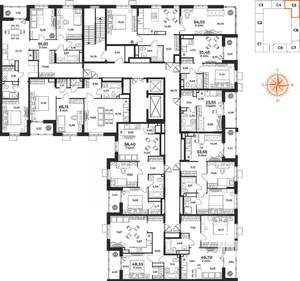 Студия квартира, вторичка, 26м2, 7/10 этаж