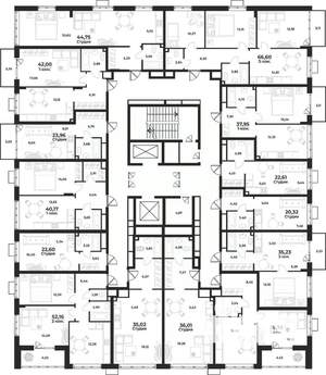 Студия квартира, вторичка, 35м2, 7/10 этаж