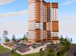 2-к квартира, вторичка, 77м2, 7/22 этаж