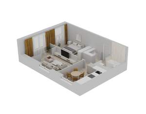 2-к квартира, вторичка, 51м2, 19/20 этаж