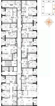 1-к квартира, вторичка, 36м2, 4/10 этаж