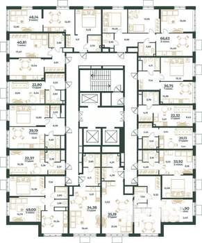 Студия квартира, вторичка, 35м2, 5/24 этаж