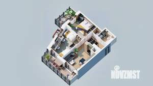 2-к квартира, вторичка, 61м2, 5/23 этаж