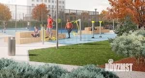 1-к квартира, сданный дом, 35м2, 4/24 этаж