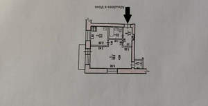 1-к квартира, вторичка, 32м2, 2/5 этаж