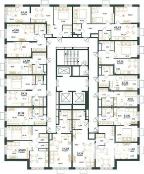 1-к квартира, вторичка, 37м2, 6/24 этаж