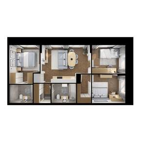 3-к квартира, вторичка, 70м2, 7/10 этаж