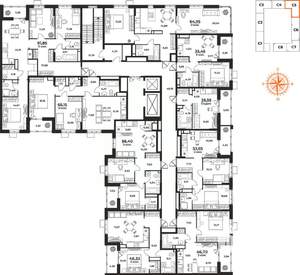 2-к квартира, вторичка, 65м2, 8/10 этаж