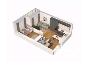 1-к квартира, вторичка, 43м2, 9/15 этаж