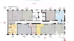 1-к квартира, вторичка, 25м2, 7/19 этаж