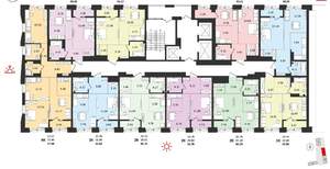 2-к квартира, вторичка, 40м2, 12/19 этаж