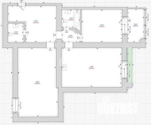 2-к квартира, вторичка, 92м2, 5/8 этаж