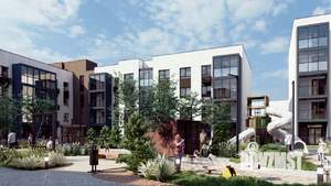 2-к квартира, строящийся дом, 64м2, 3/6 этаж