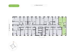 2-к квартира, вторичка, 65м2, 17/20 этаж