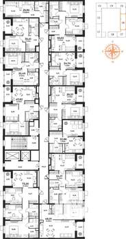 3-к квартира, вторичка, 73м2, 4/10 этаж