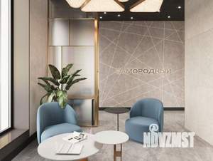 2-к квартира, строящийся дом, 44м2, 16/22 этаж