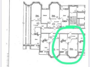1-к квартира, сданный дом, 46м2, 6/10 этаж