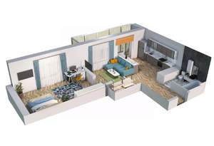 3-к квартира, вторичка, 67м2, 14/17 этаж